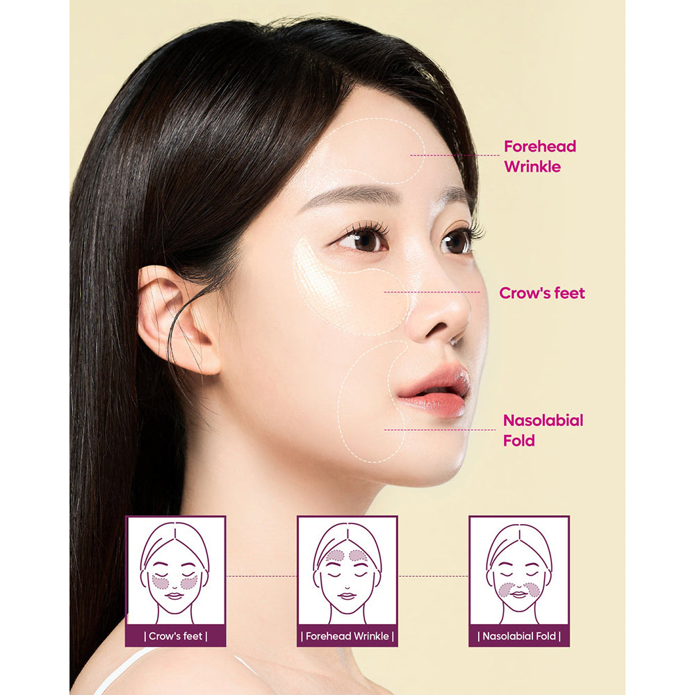 Dr. Melaxin Cemenrete Calcium Volume Eye Patch - Augenpads mit Niacinamid und Adenosin zur Glättung von feinen Linien und zur Aufrechterhaltung eines strahlenden Aussehens der Augenpartie - 60 Stück