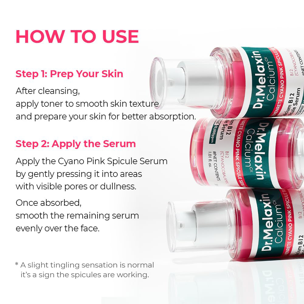 Dr. Melaxin Cemenrete Cyano Pink Spicule Serum