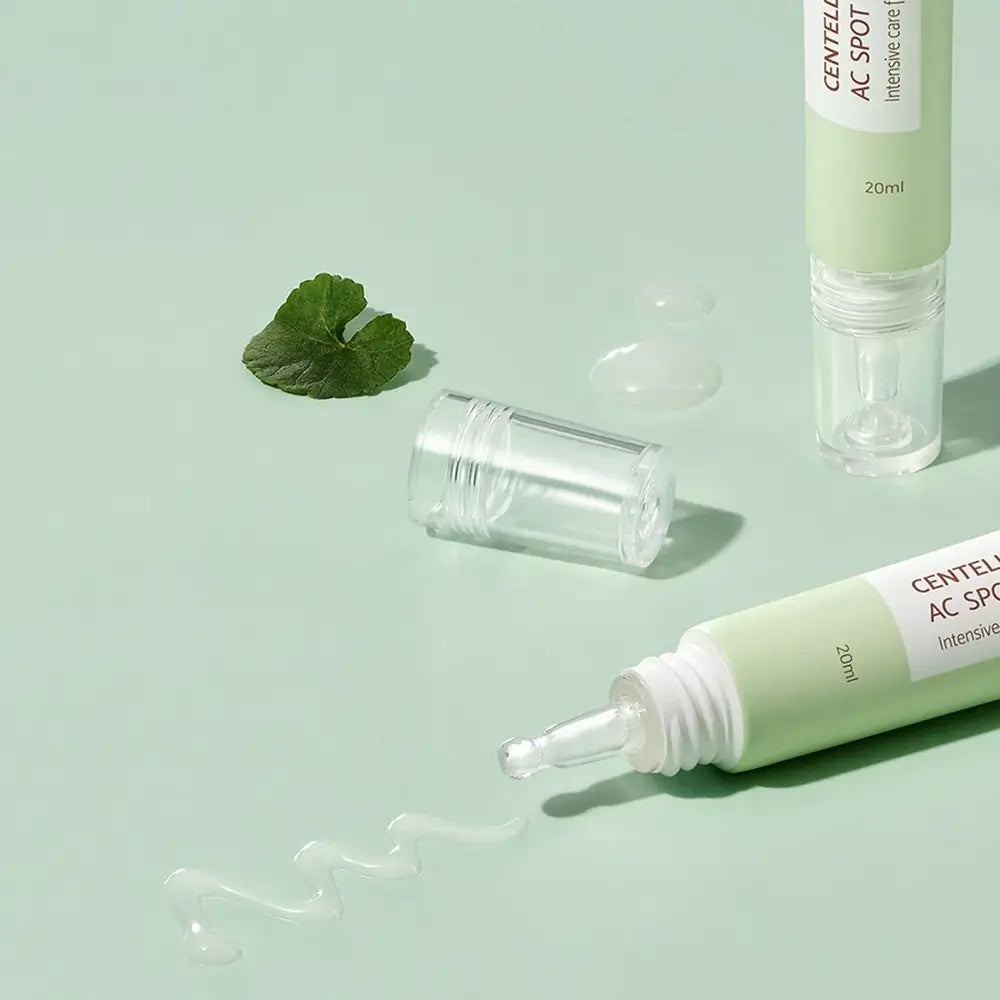 IUNIK Centella Calmin AC Spot - Gesichtspflege mit Centella Asiatica und Salicylsäure zur Beruhigung von Problemhaut - 20 ml