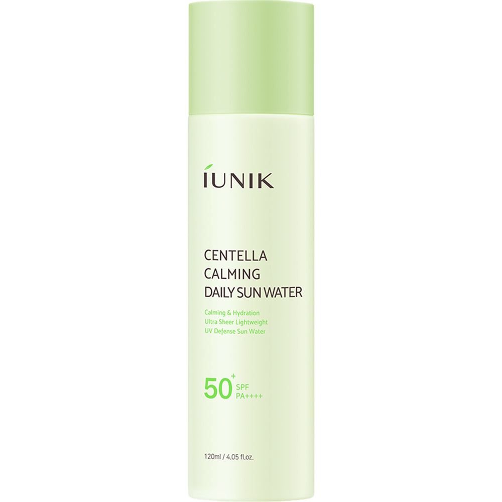 IUNIK Centella Beruhigendes Tägliches Sonnenwasser SPF50 PA++++, 120 ml