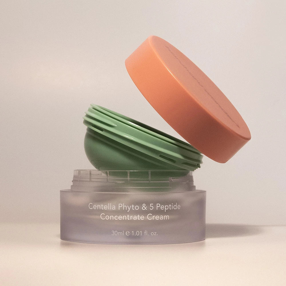 HARUHARU WONDER Centella Phyto und 5 Peptid Konzentrat Creme Nachfüllung Gesichtscreme - Feuchtigkeit und Festigkeit, 30 ml