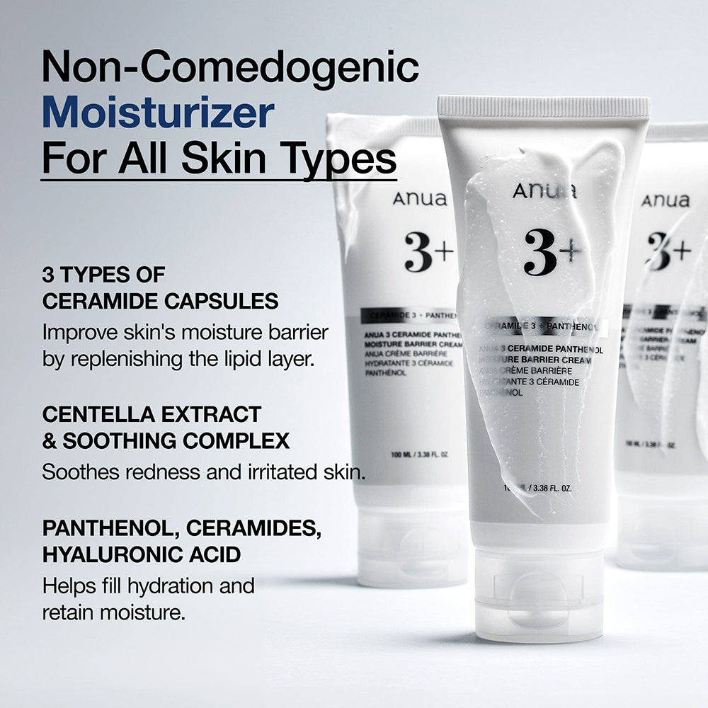 ANUA Ceramid 3 + Panthenol Feuchtigkeitsbarriere Creme