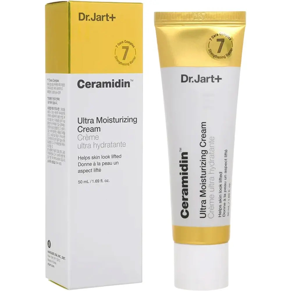 Dr.Jart+ Ceramidin Gesichtscreme Ultra-Feuchtigkeitsspendend - Intensive Feuchtigkeitspflege und Reparatur mit Ceramiden, 50 ml