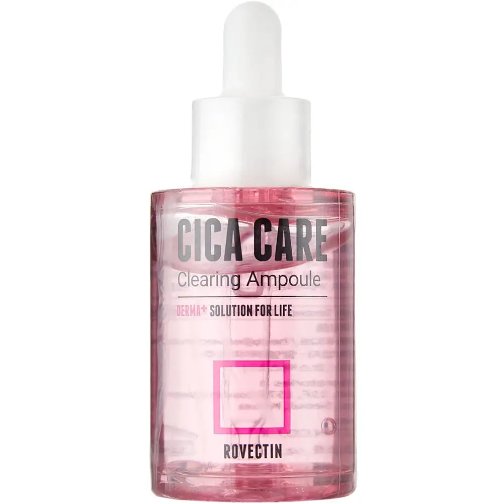 ROVECTIN Cica Care Clearing Ampoule - Gesichtsserum mit Centella Asiatica und Calamin zur Linderung von Reizungen, Reduzierung von Entzündungen und tiefenwirksamer Hautfeuchtigkeit - 30 ml