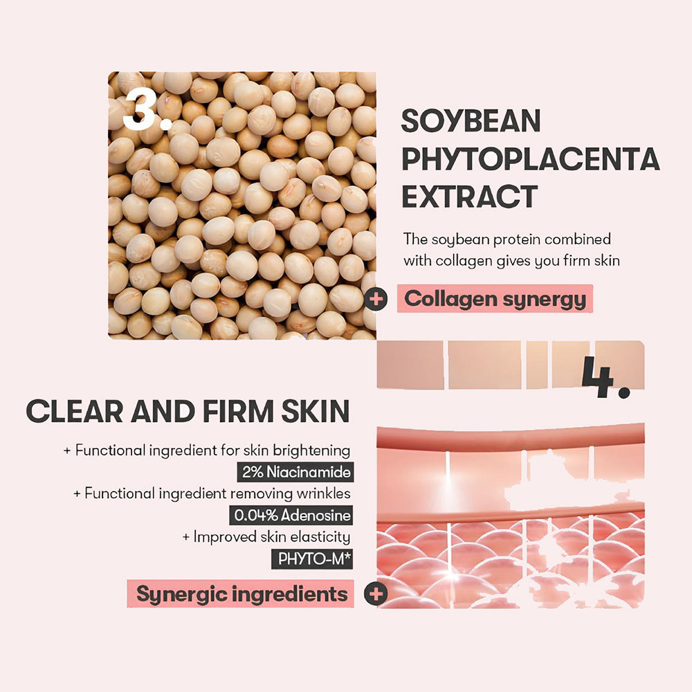 VT COSMETICS Cica Kollagen Creme 300Da - Gesichtscreme mit hydrolysiertem Kollagen 300Da und Hyaluronsäure zur Hautfeuchtigkeit und für Hautkomfort - 30 ml