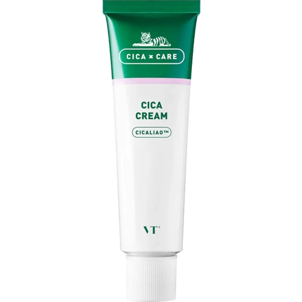 VT COSMETICS Cica - Gesichtscreme mit Centella Asiatica und Propolis-Extrakt zur Beruhigung von fahler und empfindlicher Haut und zur Aufrechterhaltung des Öl-Wasser-Gleichgewichts - 50 ml