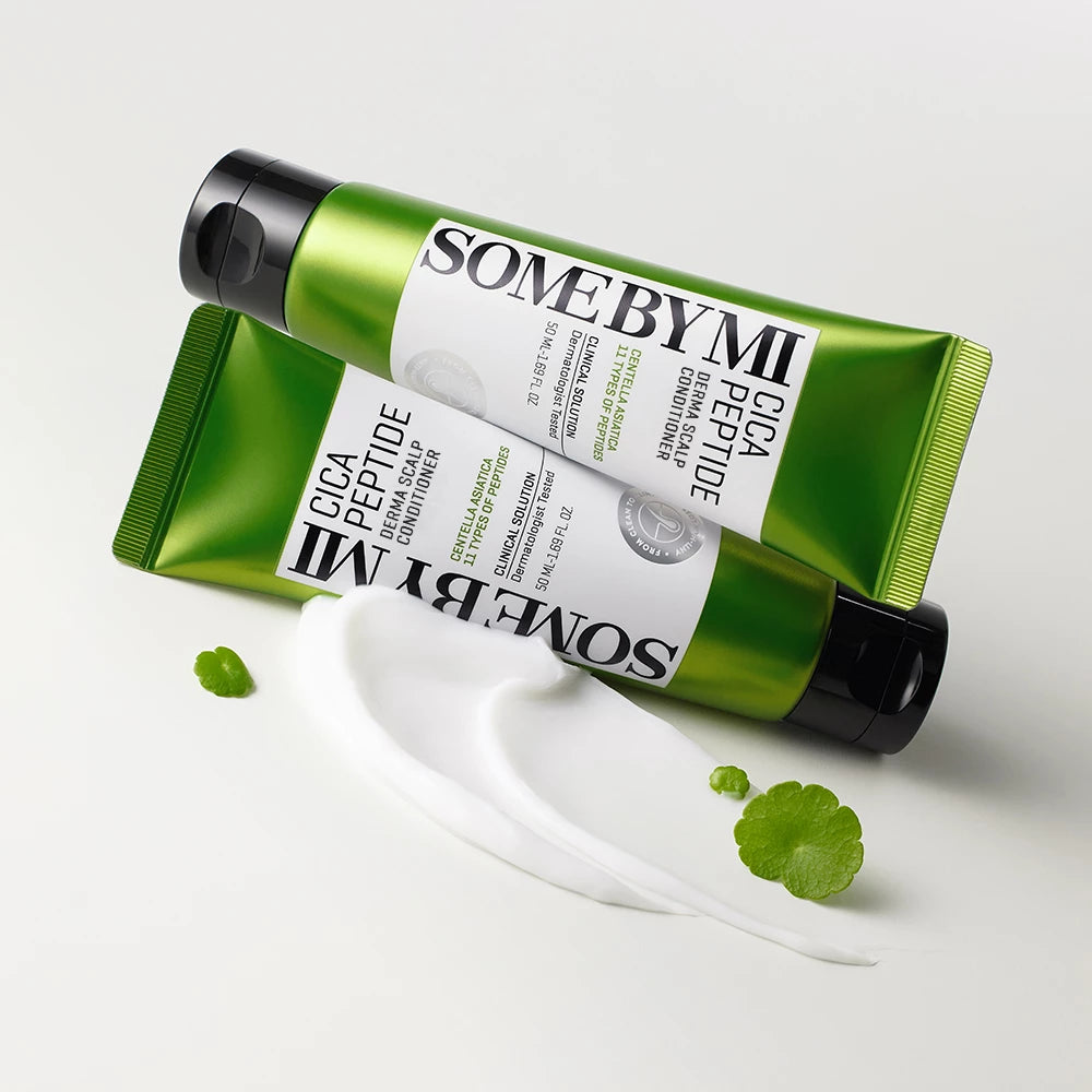 SOME BY MI Cica Peptide Anti Hair Loss Derma Scalp Conditioner - Spülung mit Centella Asiatica Extrakt und 11 Peptiden Komplex für kräftiges und hydriertes Haar - 50 ml
