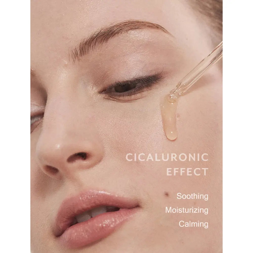 Mizon Cicaluronic Serum - Intensive beruhigende und feuchtigkeitsspendende Gesichtsbehandlung, 30 ml