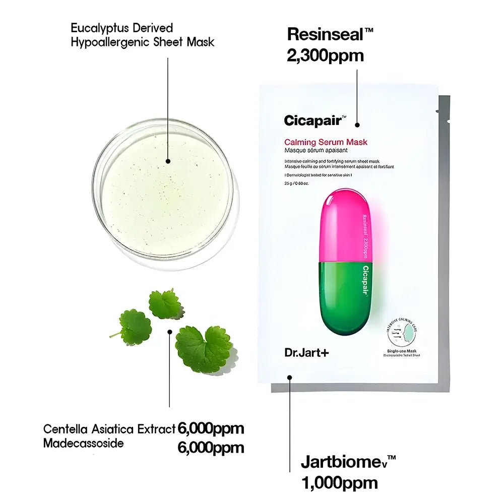 Cicapair Beruhigende Serum-Maske Gesichtsmaske 25g