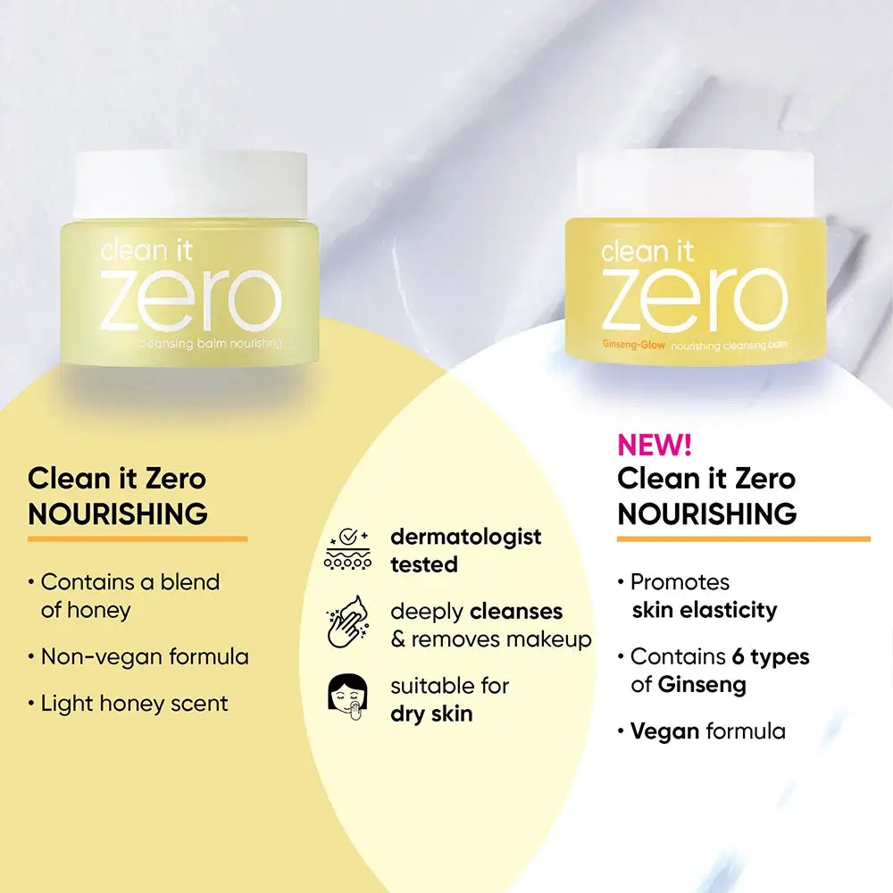 BANILA CO Clean it Zero Ginseng-Glow Nourishing Cleansing Balm