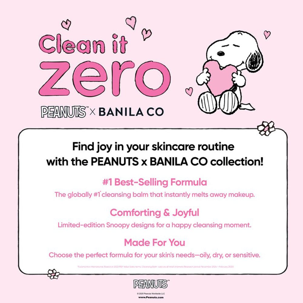 BANILA CO Clean it Zero Original Cleansing Balm SNOOPY Edition