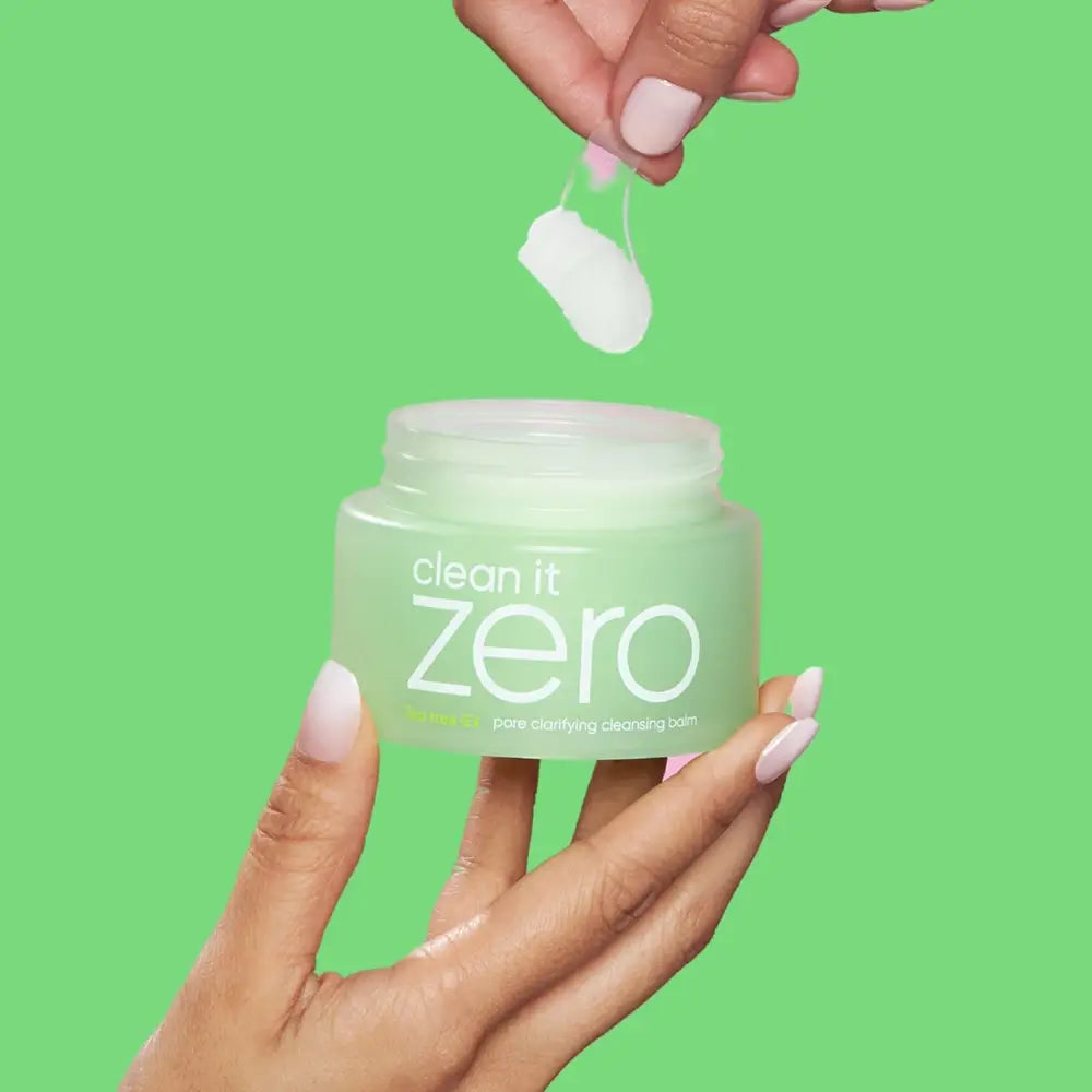BANILA CO Clean it Zero Pore Clarifying Cleansing Balm - Reinigungsserum mit Teebaumöl und Lindenextrakt zur Porenreinigung und für reinere, strahlendere Haut - 100 ml