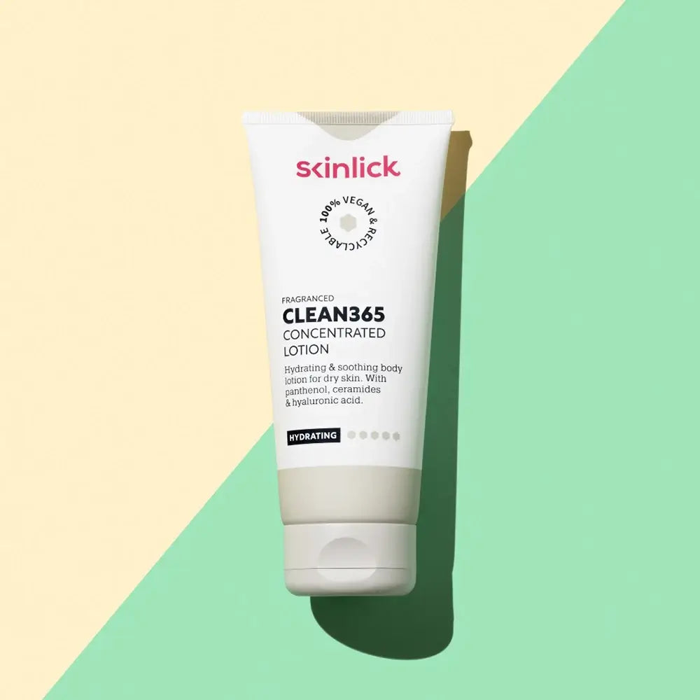 SKINLICK Clean365 - Körperlotion mit Ceramiden und Hyaluronsäure zur Hydratisierung und für Hautkomfort - 200 ml