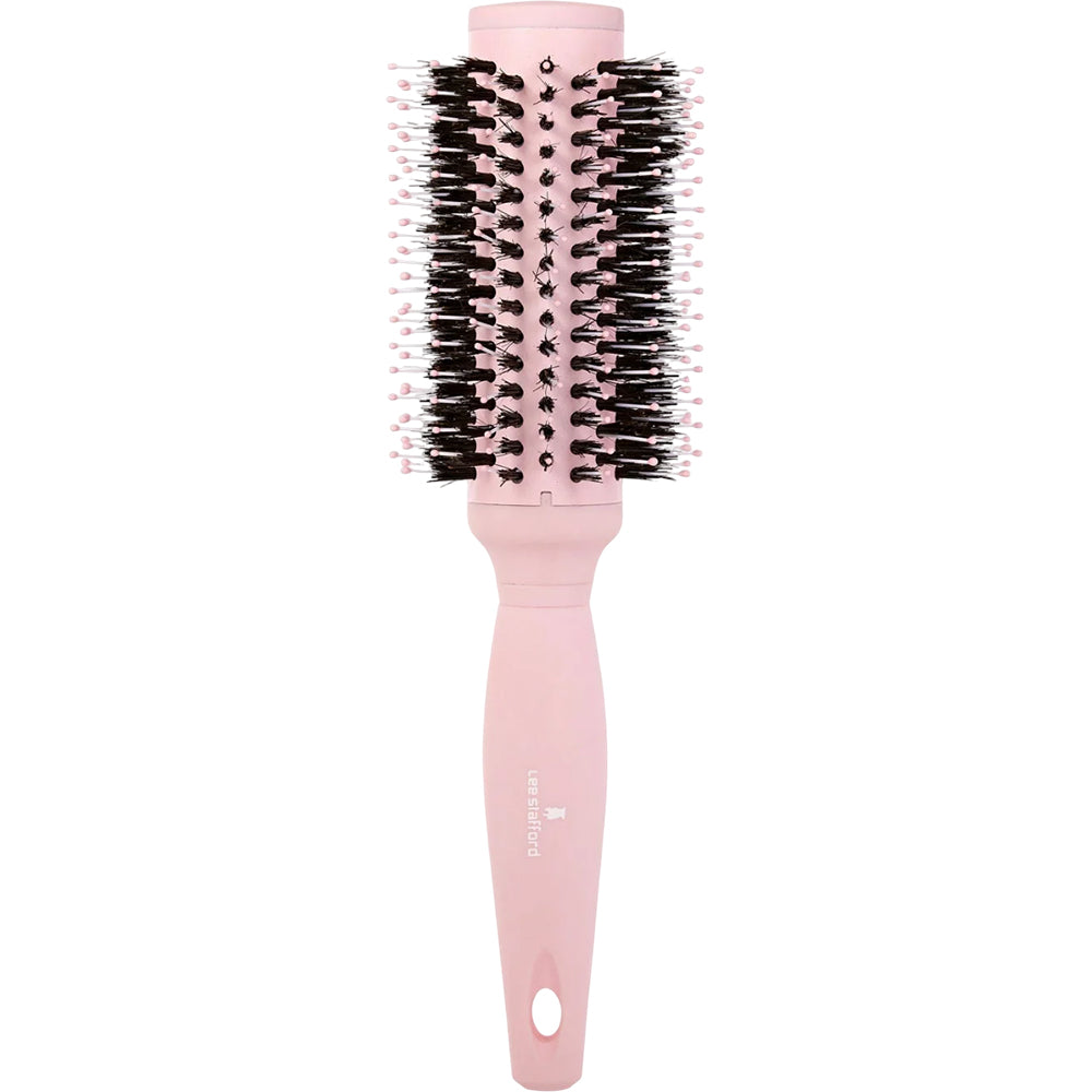 LEE STAFFORD Coco Loco Blow Out Radial Brush - Haarbürste mit Kokosöl und Nylon für schnelles Styling und glattes Finish ohne Frizz