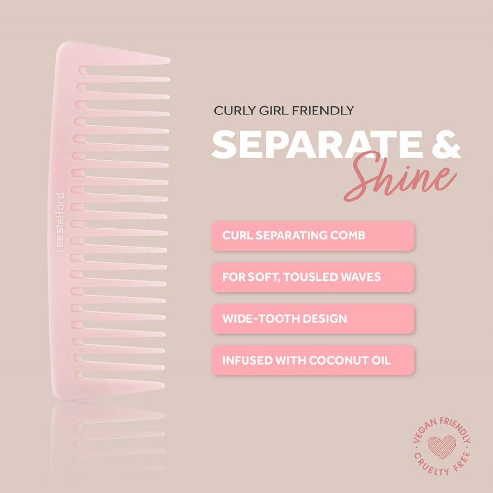 LEE STAFFORD Coco Loco Comb Out The Curl - Kamm zur Lockerung von Locken mit Kokosöl