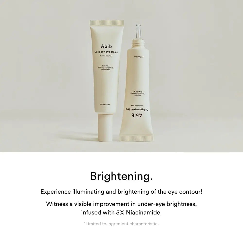 ABIB Jericho Rose Augencreme - Anti-Aging und intensive Feuchtigkeit mit veganem Kollagen