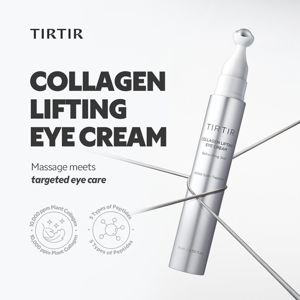 TIRTIR Kollagen-Lifting-Augencreme - straffende Kollagen-Augencreme 15 ml