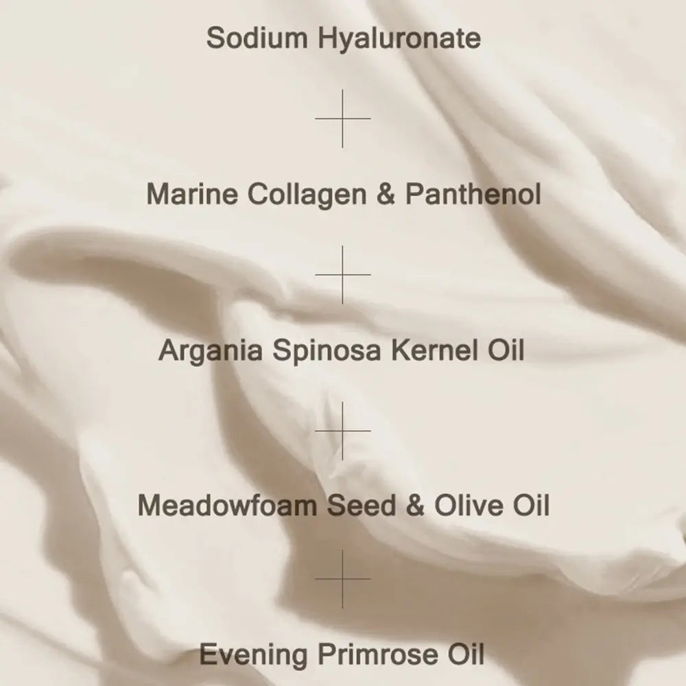 MIZON Collagen Power Firming Enriched Cream - angereicherte Gesichtscreme mit hydrolysiertem Kollagen und Adenosin zur Verbesserung der Hautfeuchtigkeit und Festigkeit - 50 ml