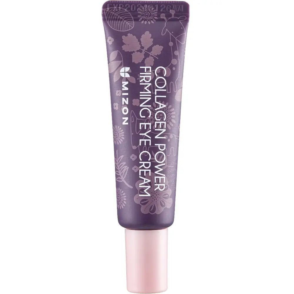 MIZON Collagen Power Firming Eye Cream - Augencreme mit marine Kollagen und Peptiden, spendet Feuchtigkeit, reduziert Augenringe und Schwellungen - 10 ml