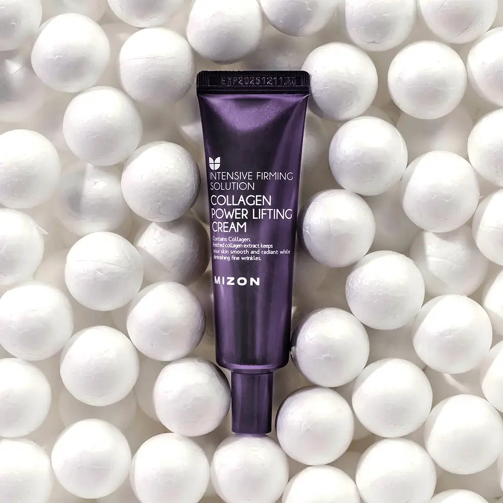 MIZON Collagen Power Gesichtscreme - intensive Feuchtigkeit und Lifting-Effekt gegen Falten, 35 ml