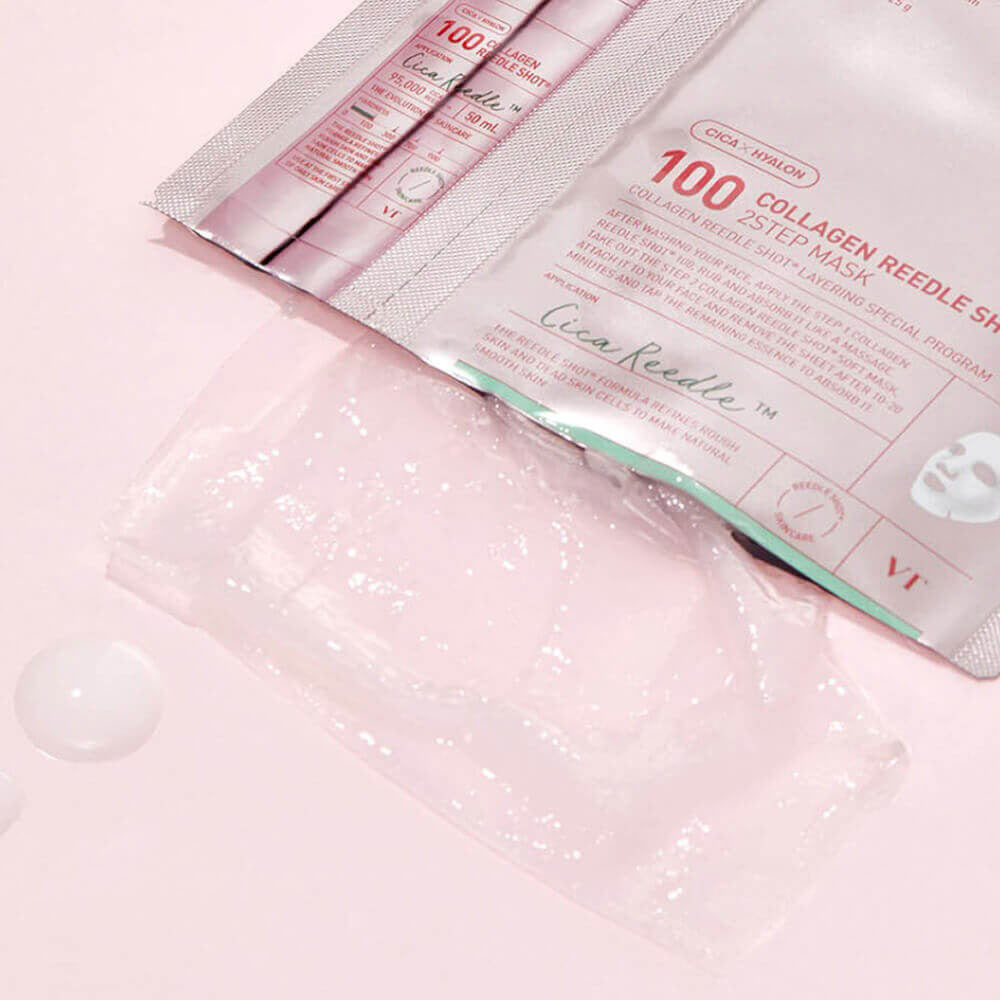 VT COSMETICS Kollagen Reedle Shot 100 2-Schritt-Tuchmaske
