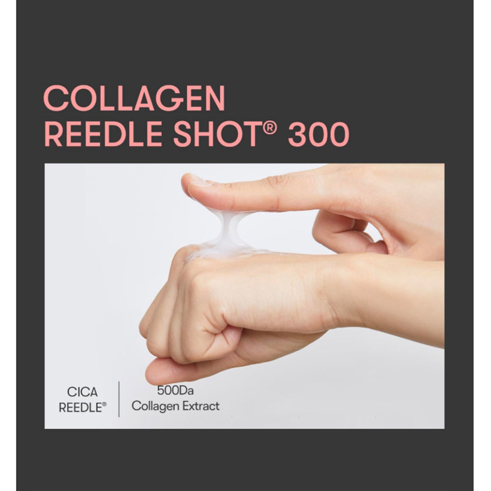 VT COSMETICS Collagen Reedle Shot 300 - Gesichtsserum mit hydrolysiertem Kollagen und Hyaluronsäure für Feuchtigkeit und Fülle - 50 ml