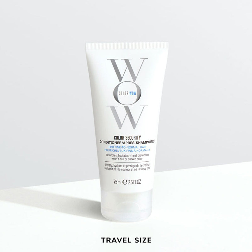 COLOR WOW Color Security Conditioner - Balsam formuliert mit Arganöl und Vitamin E, das zur Feuchtigkeitsversorgung des Haares und zum Erhalt der Farbe beiträgt - 75 ml