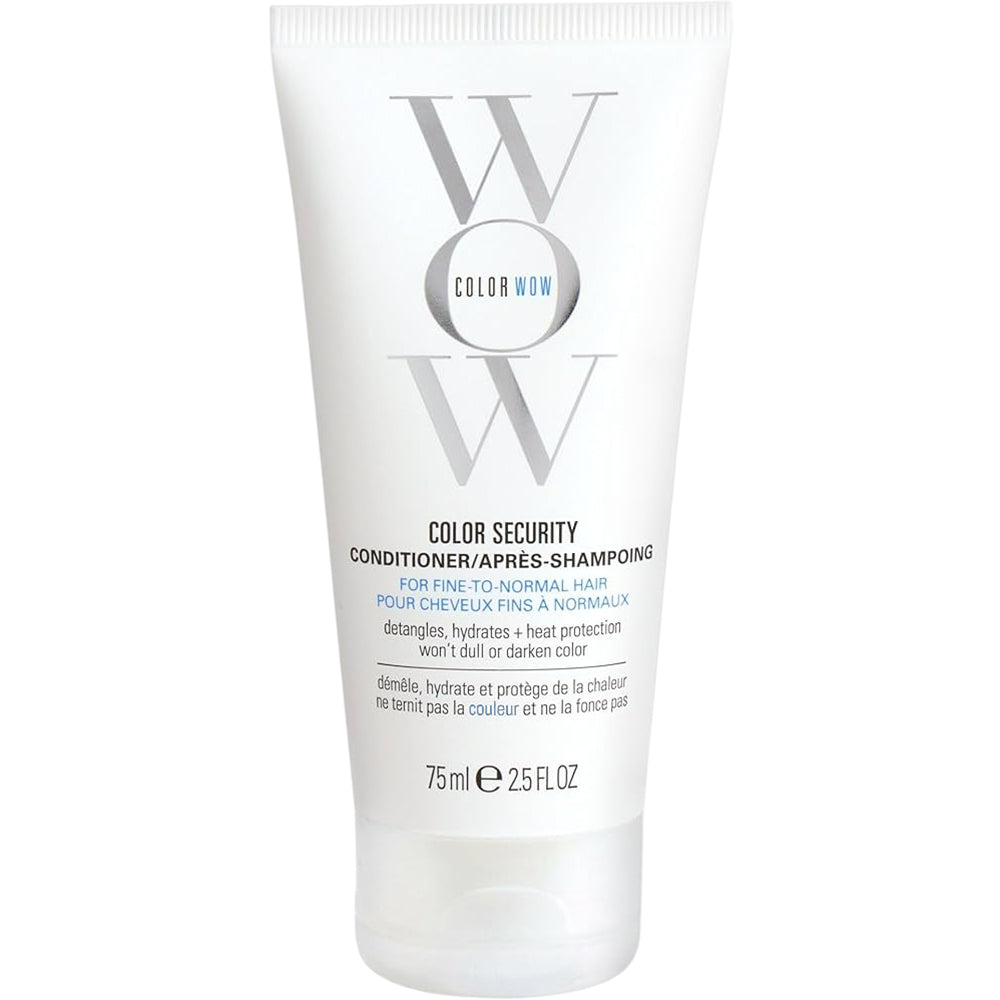 COLOR WOW Color Security Conditioner - Balsam formuliert mit Arganöl und Vitamin E, das zur Feuchtigkeitsversorgung des Haares und zum Erhalt der Farbe beiträgt - 75 ml
