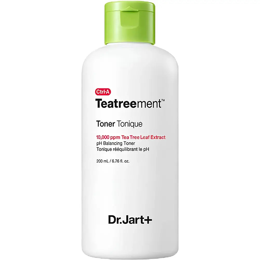 DR.JART+ Ctrl-A Teatreement - Gesichtswasser mit Teebaum und Vitamin B3, das hilft, überschüssige Unreinheiten und Öl zu entfernen und den Haut-pH-Wert auszugleichen - 200 ml