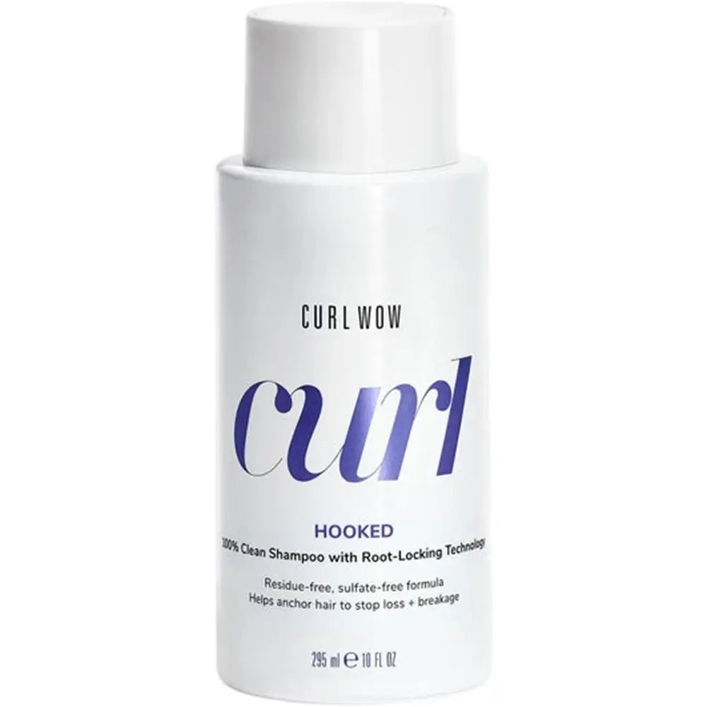 COLOR WOW Curl Hooked Clean - Shampoo mit Procapil und Glycerin, das hilft, Haarausfall und Haarbruch zu reduzieren und die Feuchtigkeit von lockigem oder welligem Haar zu bewahren - 295 ml