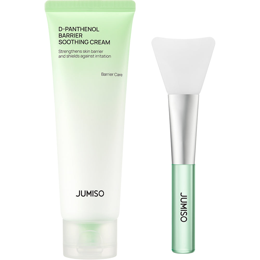 JUMISO D-Panthenol Barrier Soothing Cream Bürste - Gesichtscreme mit D-Panthenol (Provitamin B5) zur Stärkung der natürlichen Hautbarriere und zur Linderung von Empfindlichkeitsbeschwerden - 80 ml