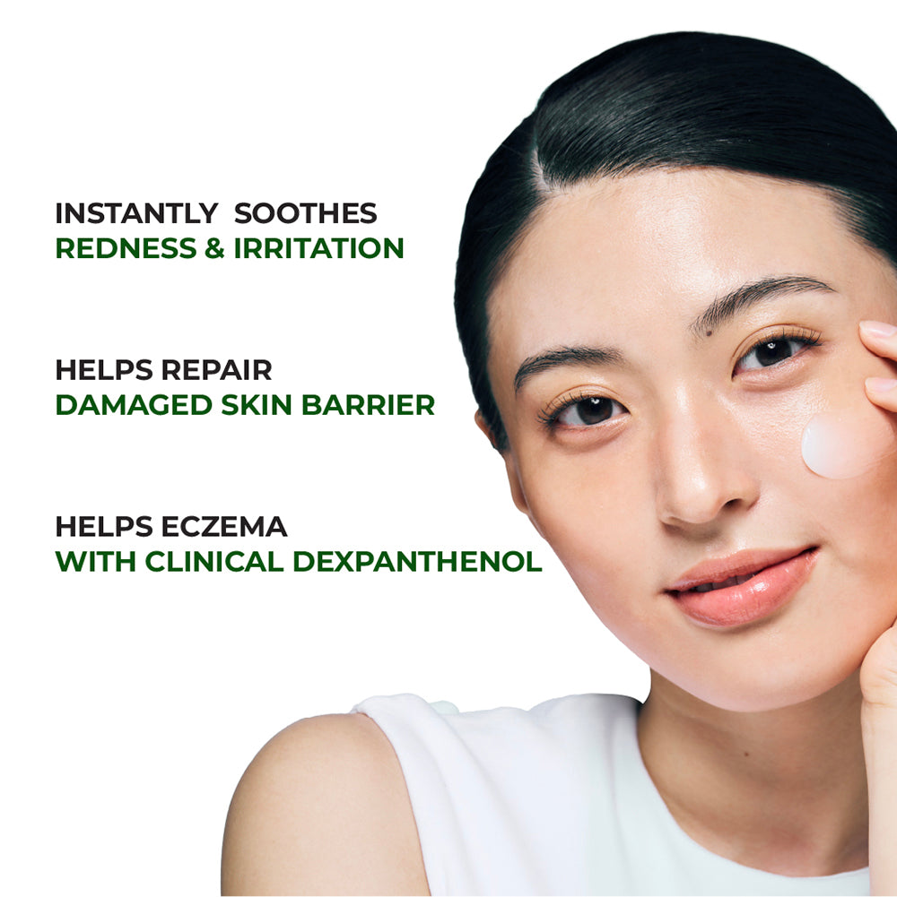 JUMISO D-Panthenol Barrier Soothing Cream Bürste - Gesichtscreme mit D-Panthenol (Provitamin B5) zur Stärkung der natürlichen Hautbarriere und zur Linderung von Empfindlichkeitsbeschwerden - 80 ml