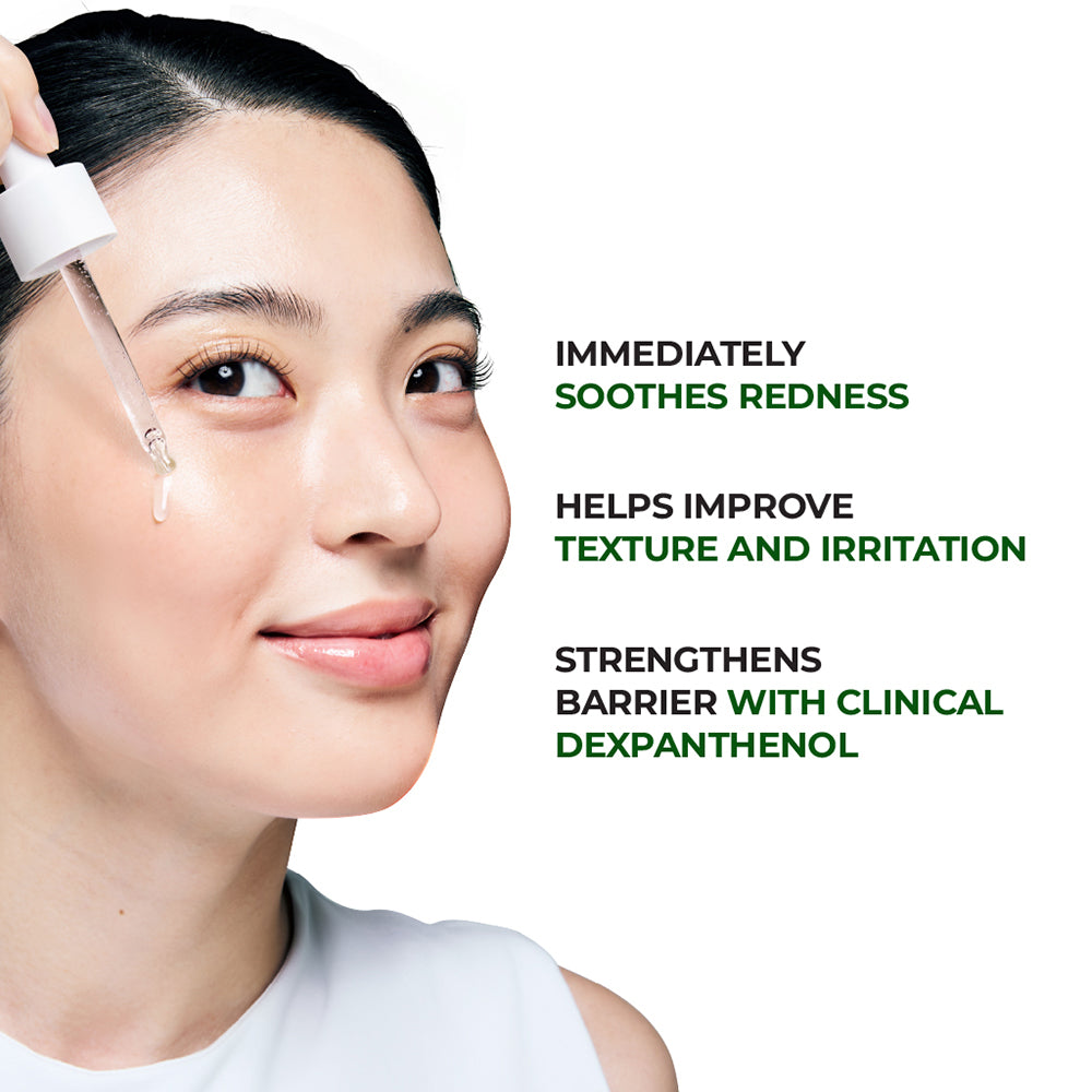 JUMISO D-Panthenol Barrier Soothing Serum - Gesichtsserum mit D-Panthenol und Centella Asiatica TECA zur Linderung gereizter Haut und zur Aufrechterhaltung des täglichen Komforts - 70 ml