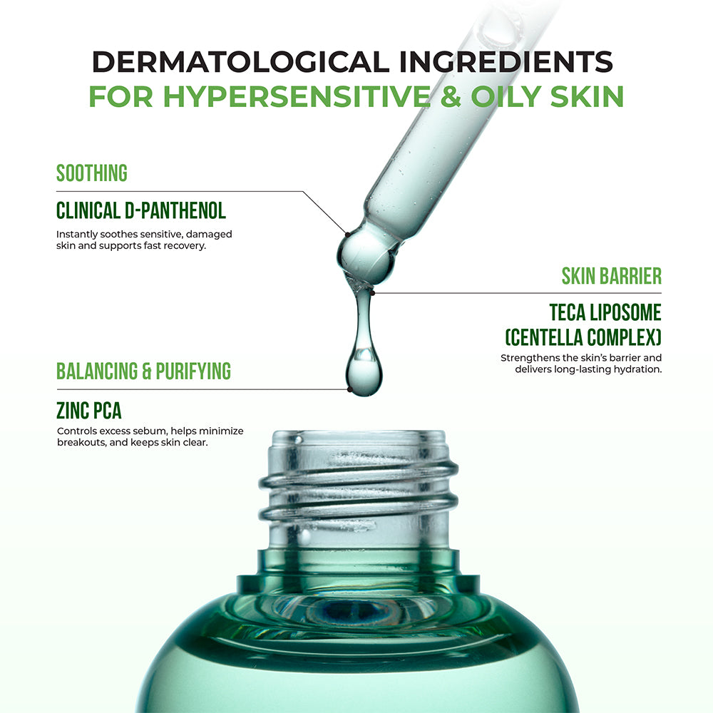 JUMISO D-Panthenol Barrier Soothing Serum - Gesichtsserum mit D-Panthenol und Centella Asiatica TECA zur Linderung gereizter Haut und zur Aufrechterhaltung des täglichen Komforts - 70 ml