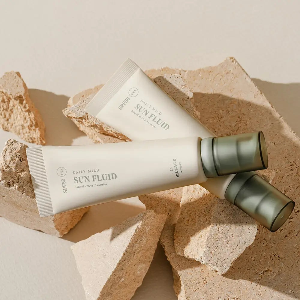 VILLAGE 11 FACTORY Daily Mild Sun Fluid SPF50 50 ml