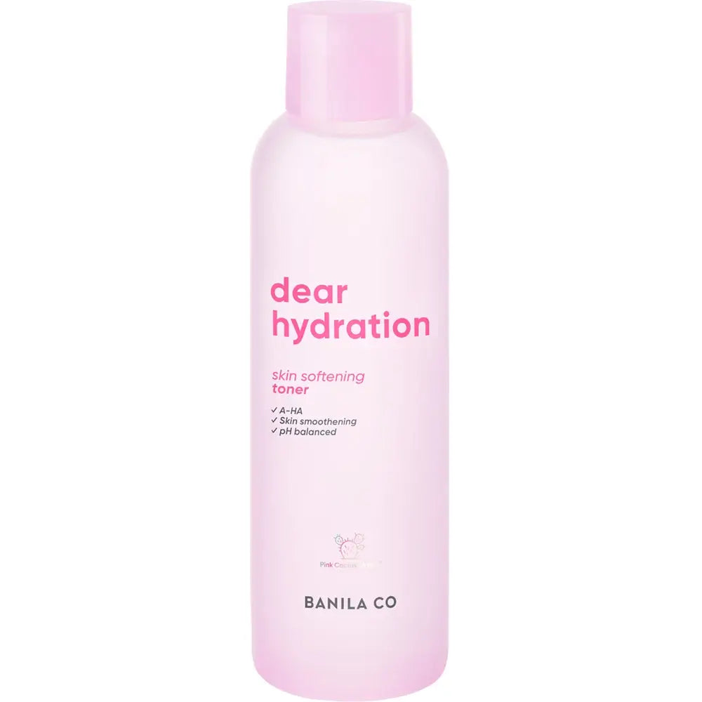 BANILA CO Dear Hydration Skin Softening Toner - Gesichtswasser mit rosa Kaktus und Pink Hydra Biome zur sanften Exfoliation,</div>