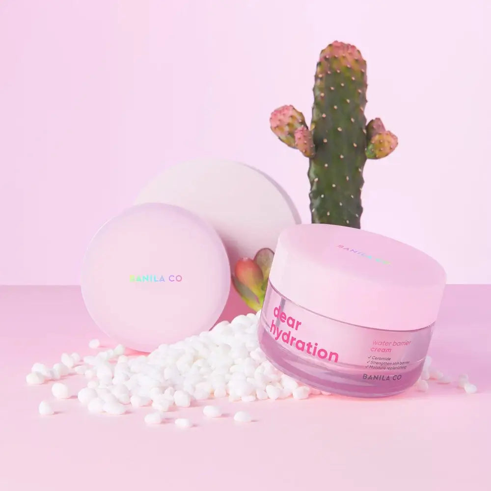 BANILA CO Dear Hydration Water Barrier Cream - Feuchtigkeitscreme mit Pink Cactus Water und Pink Biome für die Hautbarriere - 50 ml