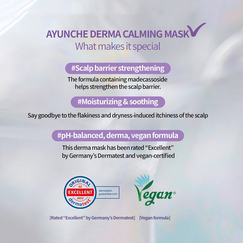 AYUNCHE Derma Calming Mask Haarpflege - Feuchtigkeit und Komfort, 200 ml