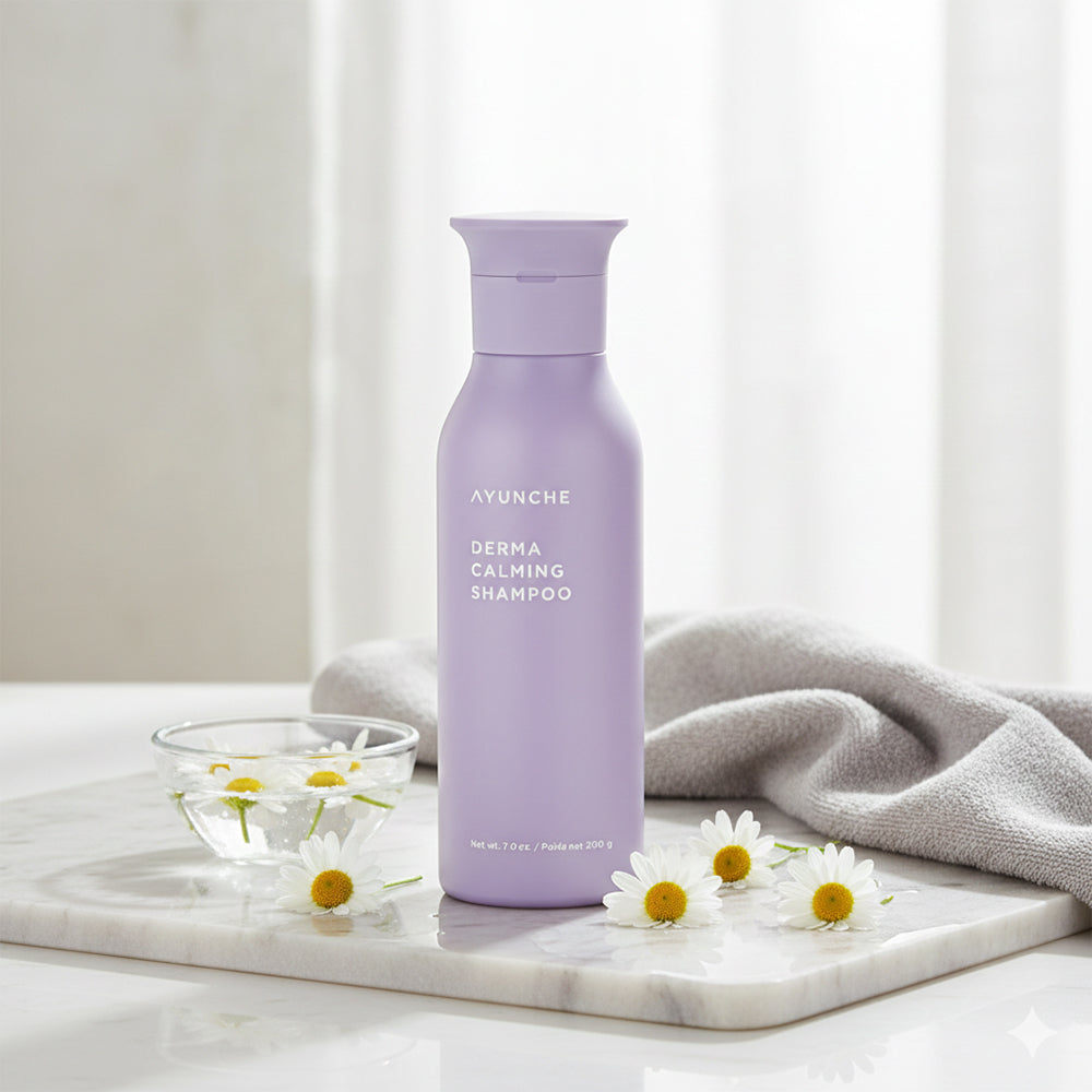AYUNCHE Derma Beruhigendes Shampoo - Feuchtigkeit und Gleichgewicht, 200g