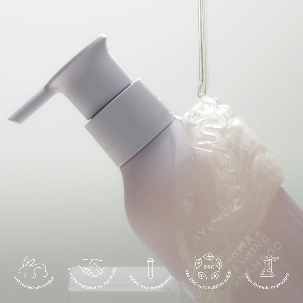 AYUNCHE Derma Calming Shampoo Shampoo - Feuchtigkeit und Gleichgewicht, 350 gr