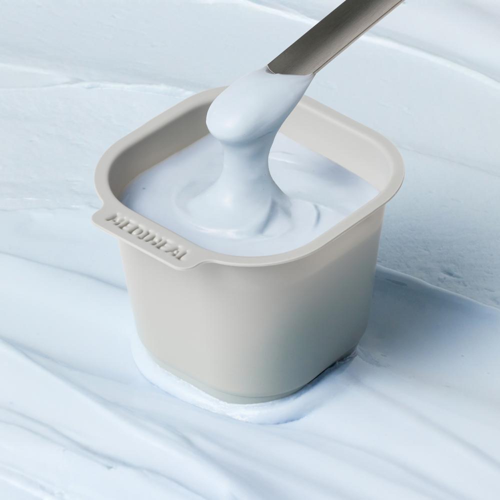 MEDIHEAL Derma Modeling Pack Hyaluronate Moisture - masca de fata formulata cu acid hialuronic si pantenol, care contribuie la hidratarea pielii si la metinerea apei in piele - 28 gr