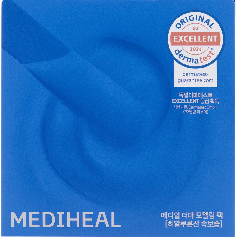MEDIHEAL Derma Modeling Pack Hyaluronate Moisture - masca de fata formulata cu acid hialuronic si pantenol, care contribuie la hidratarea pielii si la metinerea apei in piele - 28 gr