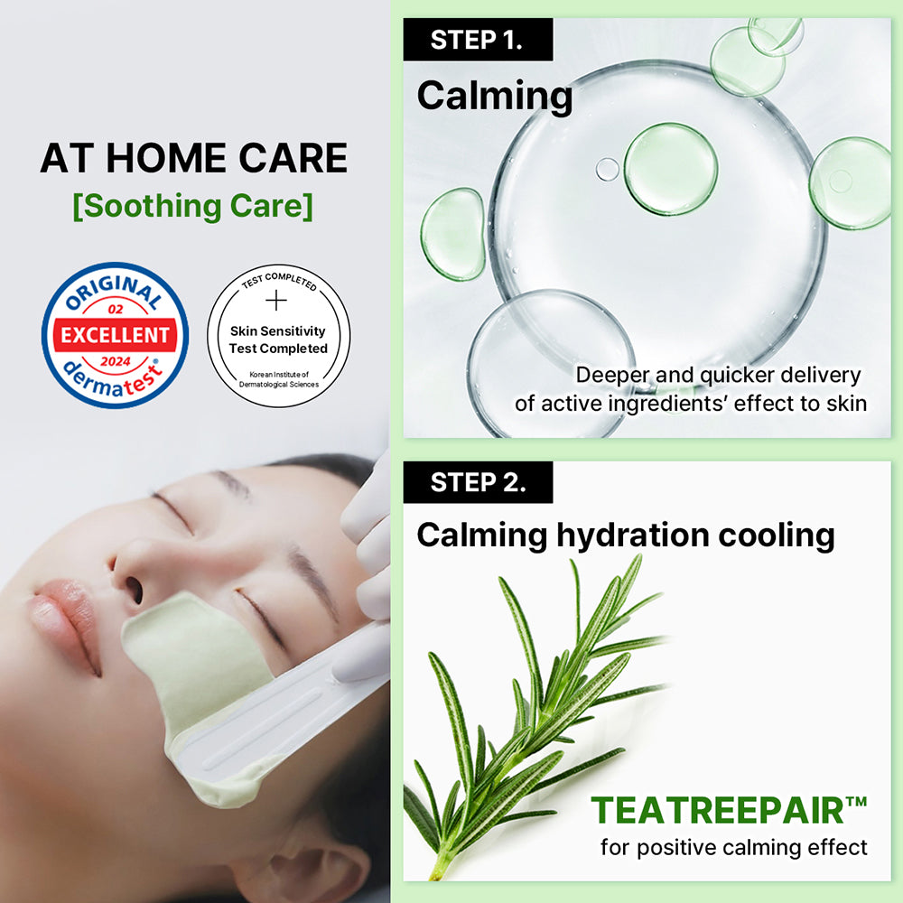MEDIHEAL Derma Modeling Pack Teatree Calming - masca de fata formulata cu Tea Tree si panthenol, care contribuie la calmarea pielii si la echilibrarea excesului de sebum - 28 gr