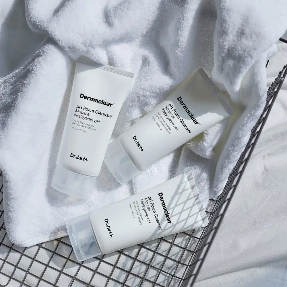 DR.JART+ Dermaclear Micro PH - Reinigungsschaum mit Glycerin und Bergamotte-Ätherischem Öl, der zur Reinigung von Unreinheiten und zur Aufrechterhaltung des Haut-pH-Gleichgewichts beiträgt - 120 ml