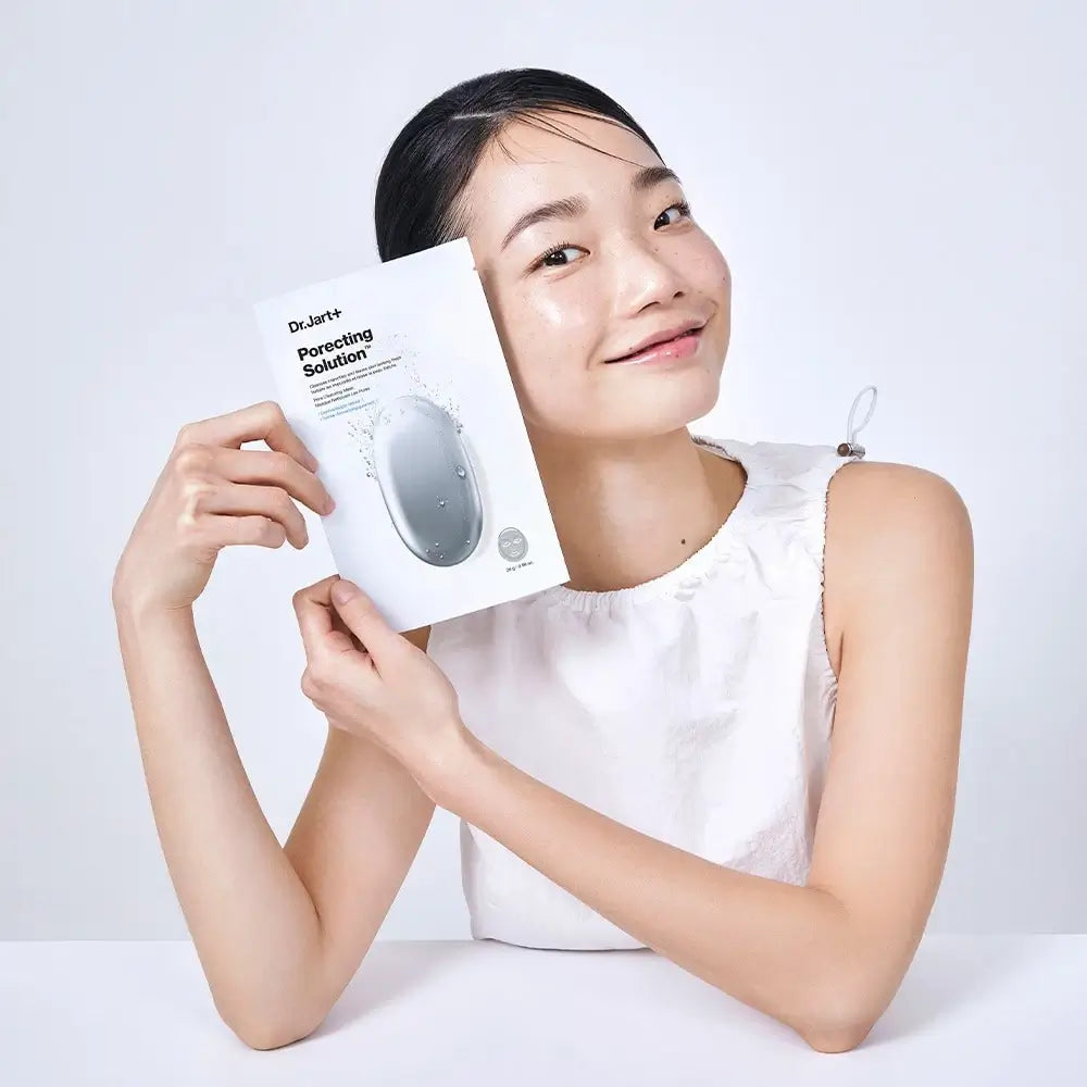 DR.JART+ Dermask Porecting Solution - Gesichtsmaske mit Aktivkohle und Glycerin zur Reinigung von Unreinheiten und zur Aufrechterhaltung der Hautfeuchtigkeit - 28g