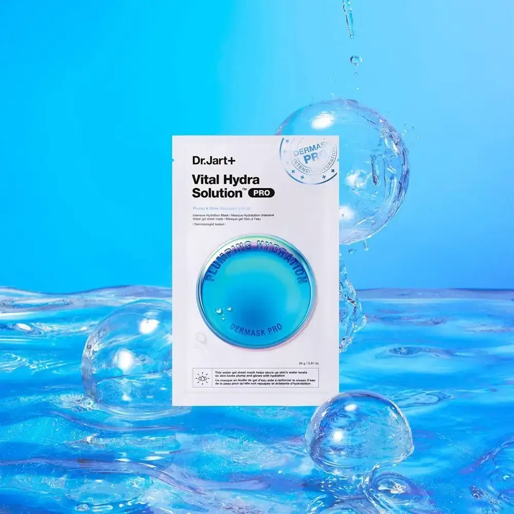 DR.JART+ Dermask Vital Hydra Solution PRO Maske - Feuchtigkeit und Helligkeit, 26 g