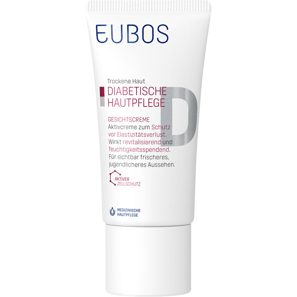 EUBOS Diabetiker-Hautpflegecreme - Gesichtscreme 50 ml