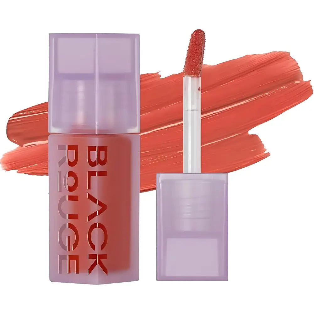 BLACK ROUGE Double Layer Over Velvet 2 - Lippenstift formuliert mit Litschi- und Vanilleextrakt - 4,1gr - DL08 Apricot Nudism