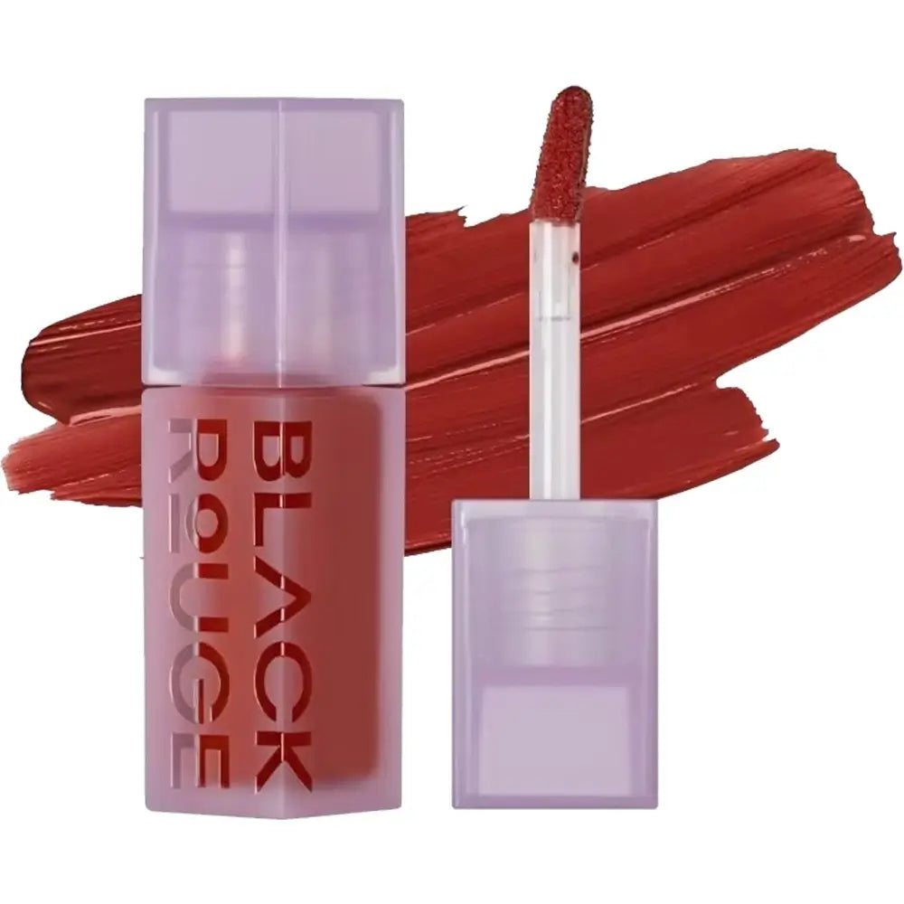 BLACK ROUGE Double Layer Over Velvet 2 - Lippenstift mit Lychee- und Vanilleextrakt, spendet Feuchtigkeit und erhält die Farbe - 4,1g - DL13 Gothic Jujube