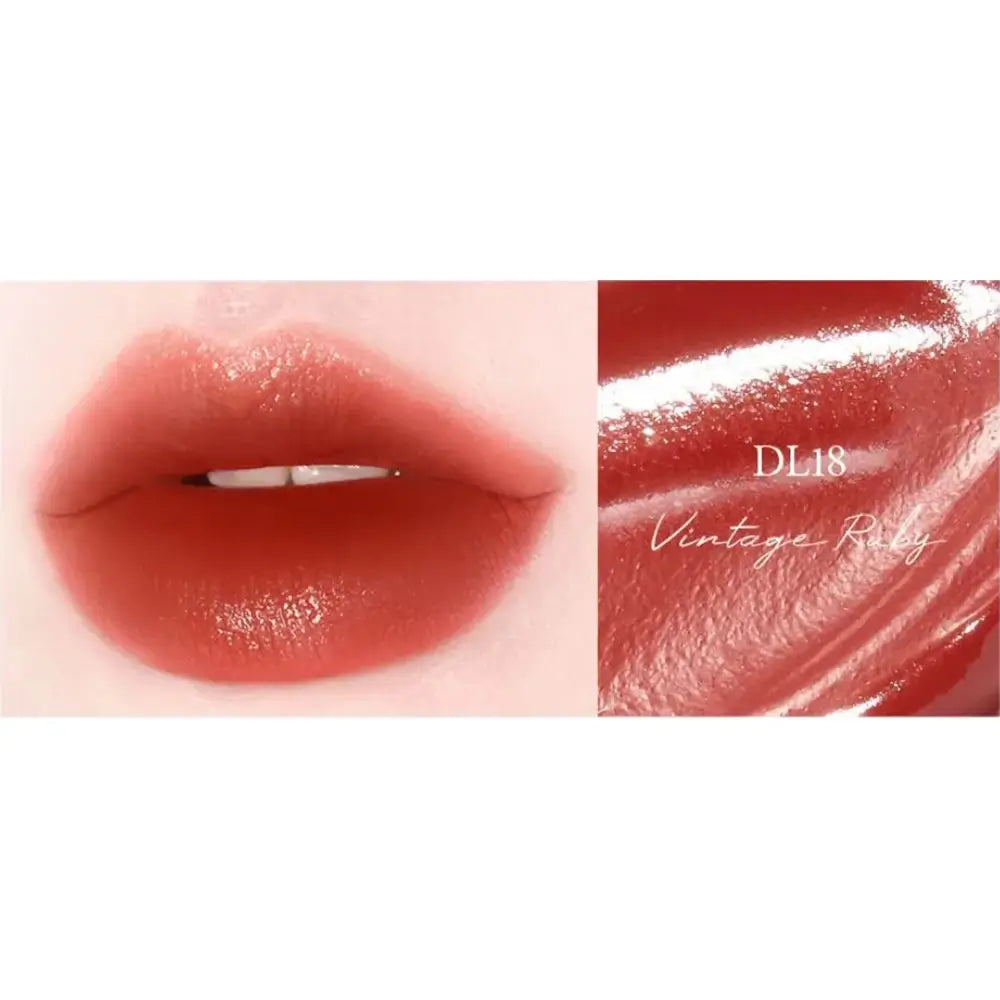 BLACK ROUGE Double Layer Over Velvet 3 - Lippenstift mit intensen Pigmenten und feuchtigkeitsspendenden Wirkstoffen, der Feuchtigkeit spendet und den Tragekomfort erhält - 4,1gr - DL18 Vintage Ruby